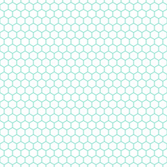 white & aqua honeycomb pattern, seamless texture background