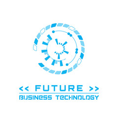 future element icons, business logo, vector technology