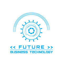 future element icons, business logo, vector technology