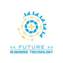 future element icons, business logo, vector technology