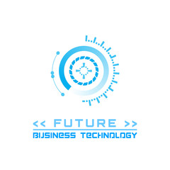 future element icons, business logo, vector technology