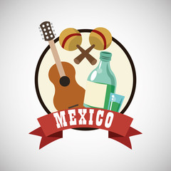 Graphic design of mexican culture