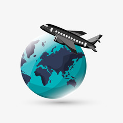 Travel illustration design, editable vector