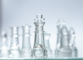 glass chess