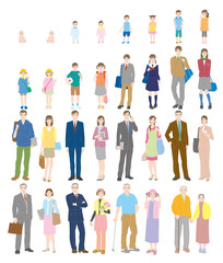 世代 人の一生 人生