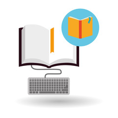 Flat illustration about digital marketing design 