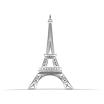 Eiffel Tower, Me, Super Fine Felt Tip Pen on 18”x24”, 2015 : r/drawing