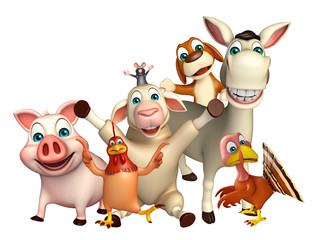 Farm animal collection