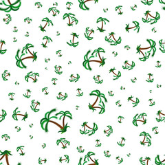 palm tree seamless pattern. vector illustration