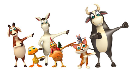 Farm animal collection