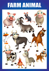 farm animal chart
