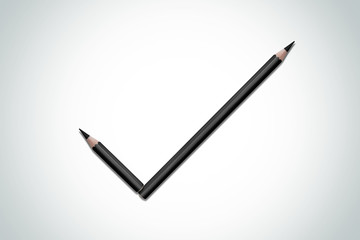 Tick composition of pencils