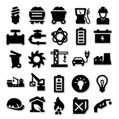 Industry icon set