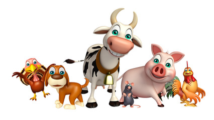 Farm animal collection