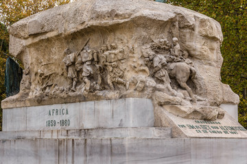 Buen Retiro Park (Park of Pleasant Retreat), Madrid, Spain.