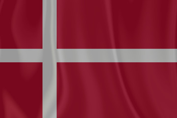 Fototapeta premium Denmark Texture Flag