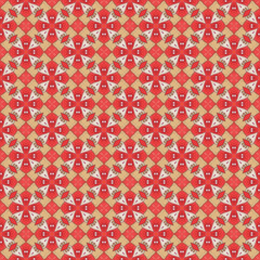 Seamless painted abstract tiling background