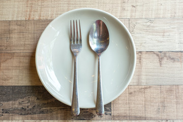 spoon fork plate