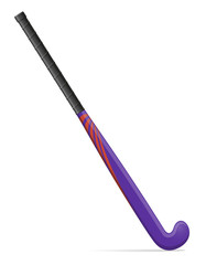Naklejka premium field hockey stick vector illustration