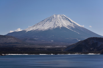 Mt.Fuji at Motosu Lake, Japan