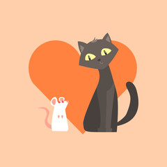 Cat And Mouse Friendship Image