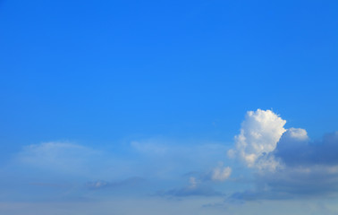 blue sky clouds,Blue sky with clouds.