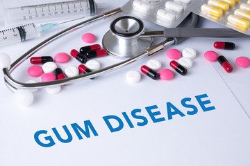 GUM DISEASE CONCEPT