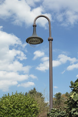 Street lamp outdoors