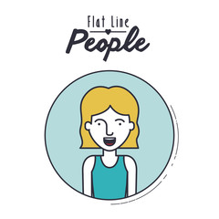 flat line people design 