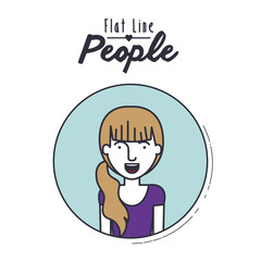 flat line people design 
