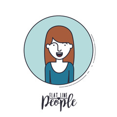 flat line people design 