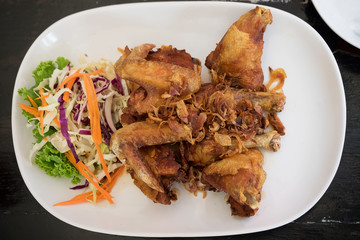 Fried Chicken with Fish Sauce
