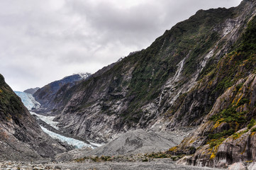 Fototapeta na wymiar Franz Josef Glacier in New Zealand