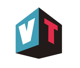 VT Initial Logo for your startup venture