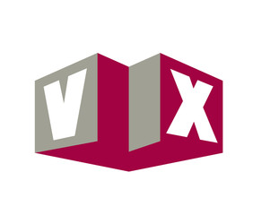 VX Initial Logo for your startup venture