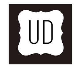 UD Initial Logo for your startup venture