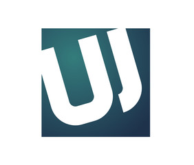 UJ Initial Logo for your startup venture