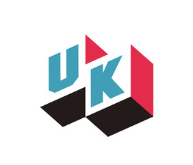 UK Initial Logo for your startup venture