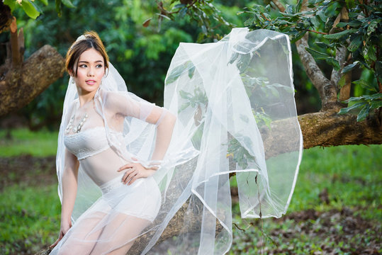 asian sexy underwear girl lady thai wedding style