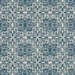Seamless worn out antique background 070_peacock feather kaleidoscope