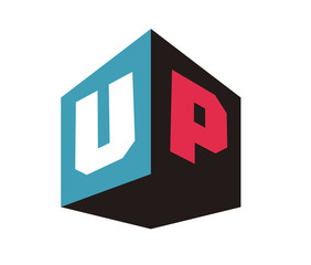 UP Initial Logo for your startup venture