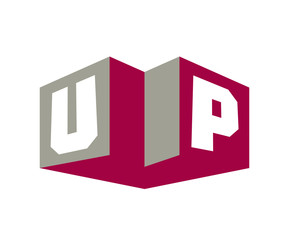UP Initial Logo for your startup venture