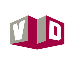 VD Initial Logo for your startup venture