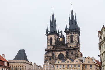 Fototapeta premium Church of Mother of God in Prague