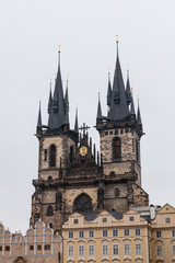 Fototapeta na wymiar Church of Mother of God in Prague