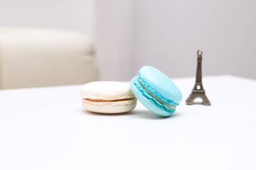 macaroons and Eiffel Tower