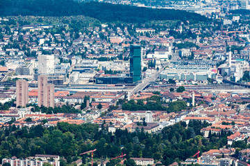 Zurich mountain Uetliberg, Switzerland