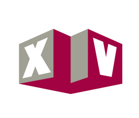 XV Initial Logo for your startup venture
