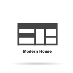 Modern House . House Real Estate logo  design