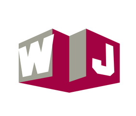 WJ Initial Logo for your startup venture